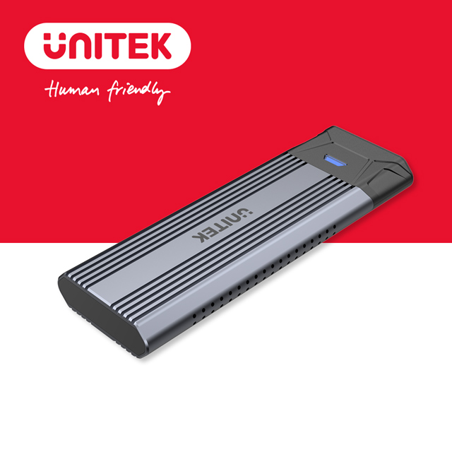 UNITEK USB3.1 Gen2 Type-C to M.2 SSD (NVMe & SATA)鋁合金外接硬碟盒