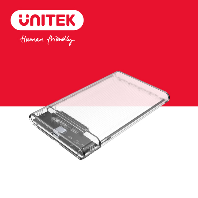 UNITEK Type-C 2.5英吋 SATA6G HDD/SSD硬碟盒