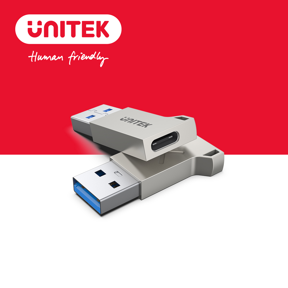 UNITEK USB3.0 USB-A轉USB-C轉接頭