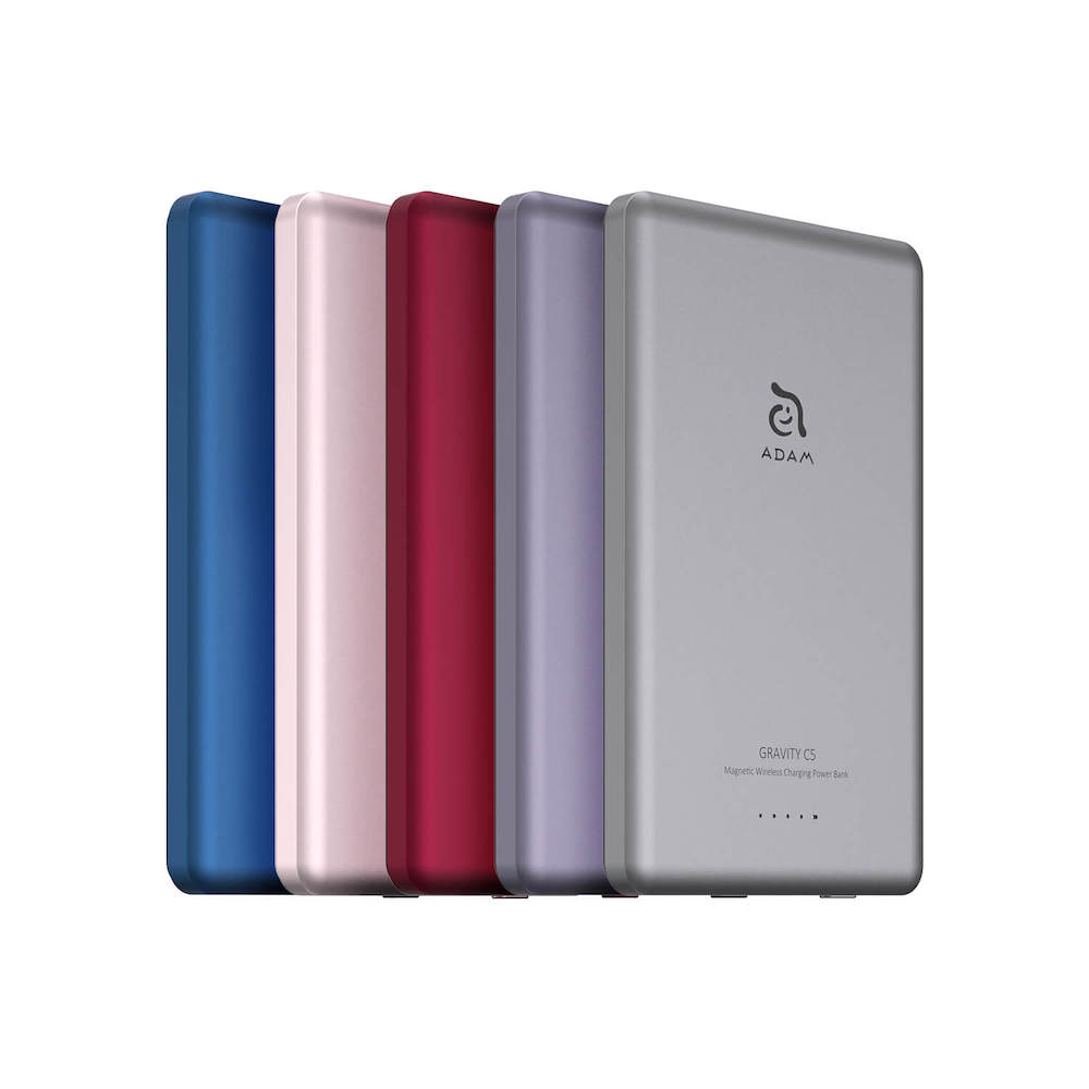【ADAM 亞果元素】GRAVITY C5 超薄型磁吸行動電源 5000mAh