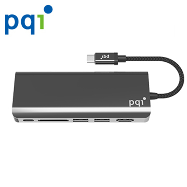 PQI USB-C 6-Port Multi Pro Hub 多功能金屬集線器
