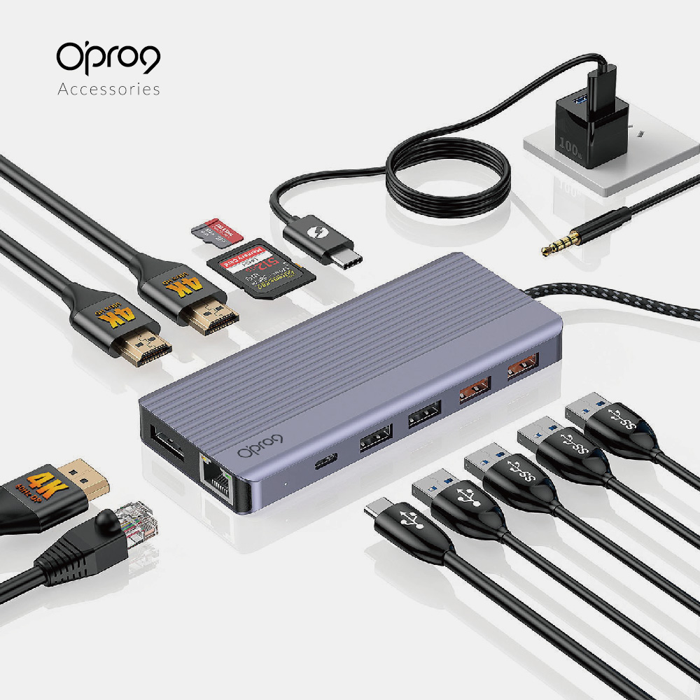 Opro9 USB-C 13合1多功能轉接器