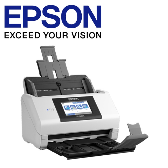 EPSON DS-790WN A4 多樣紙材及卡片混搭掃描雲端網路旗艦掃瞄器