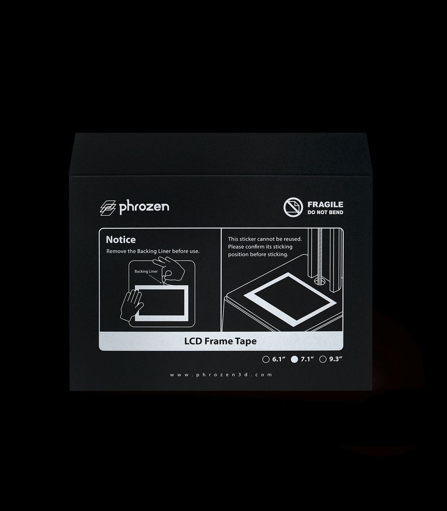 Phrozen 7.1 Sonic mini 8K LCD黑色框貼