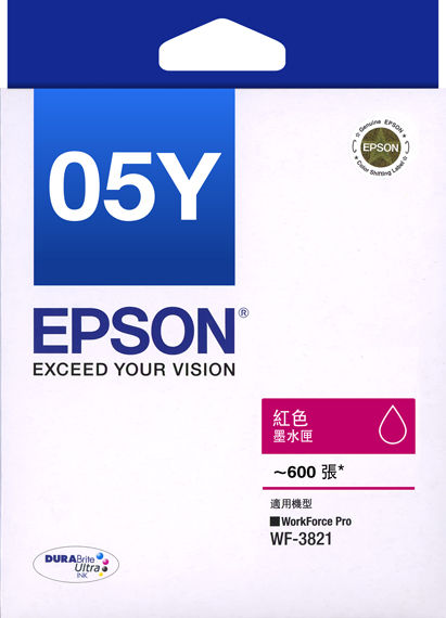 EPSON 原廠紅色墨水匣(C13T05Y350)