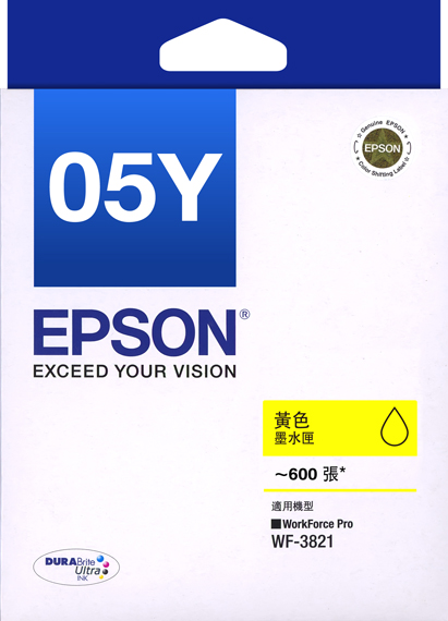 EPSON 原廠黃色墨水匣(C13T05Y450)