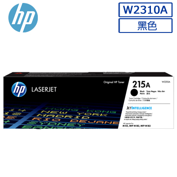 HP 215A 黑色原廠 LaserJet 碳粉匣 (W2310A)