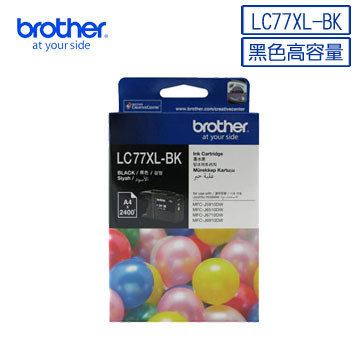 Brother LC77XL-BK 原廠超大容量黑色墨水匣