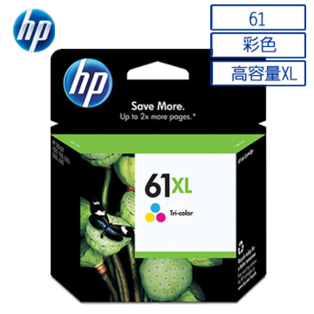 HP 惠普CH564WA/ NO.61原廠彩色高容量墨水匣