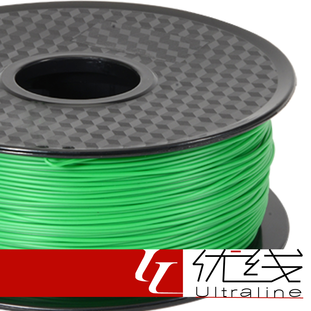 【優線Ultraline】 PC 綠色 3D列印線材 1.75mm 1kg