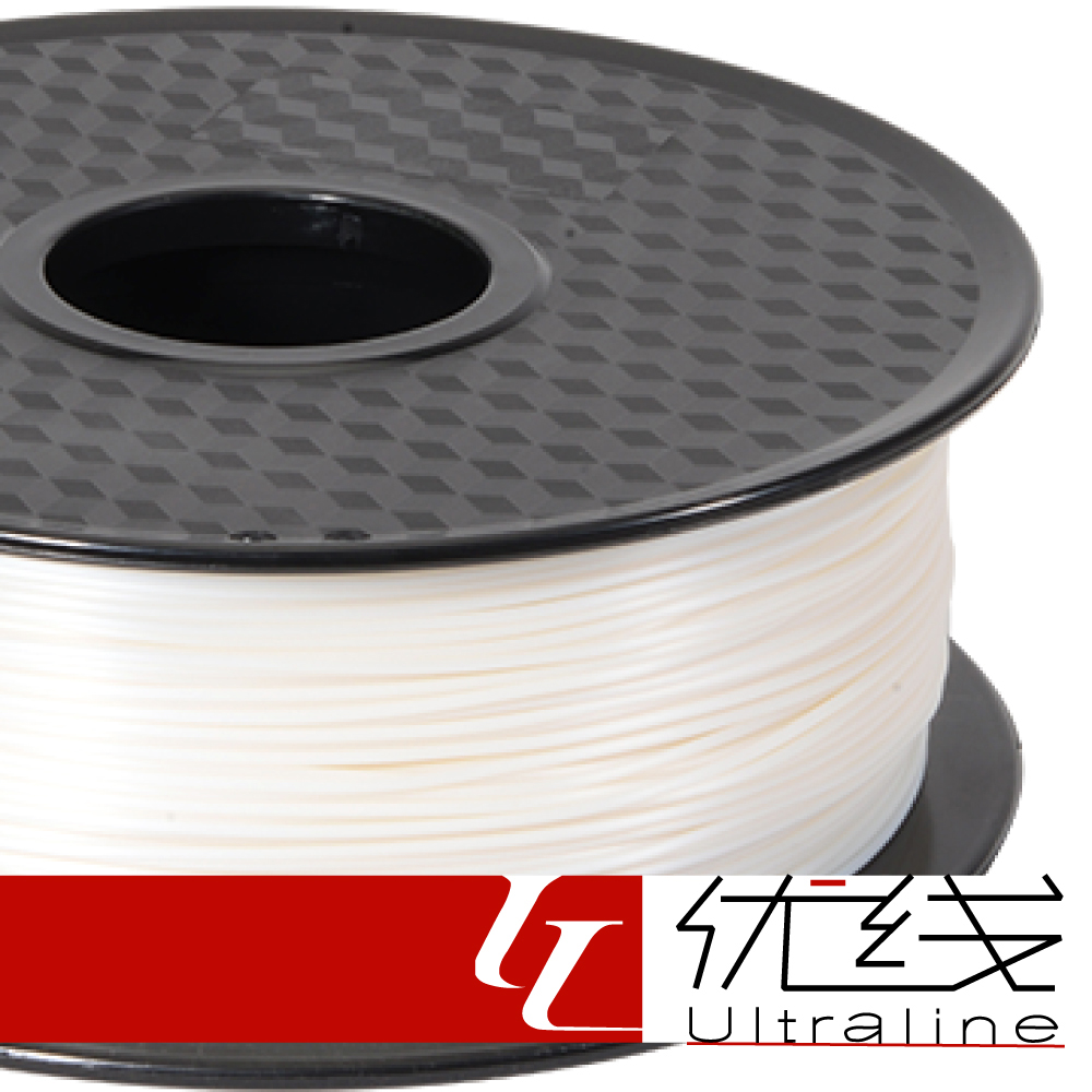 【優線Ultraline】 PLA 白色 3D列印線材 1.75mm 1kg
