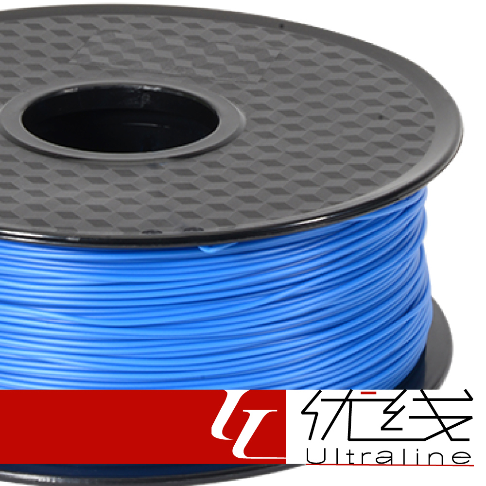 【優線Ultraline】 PLA 藍色 3D列印線材 1.75mm 1kg