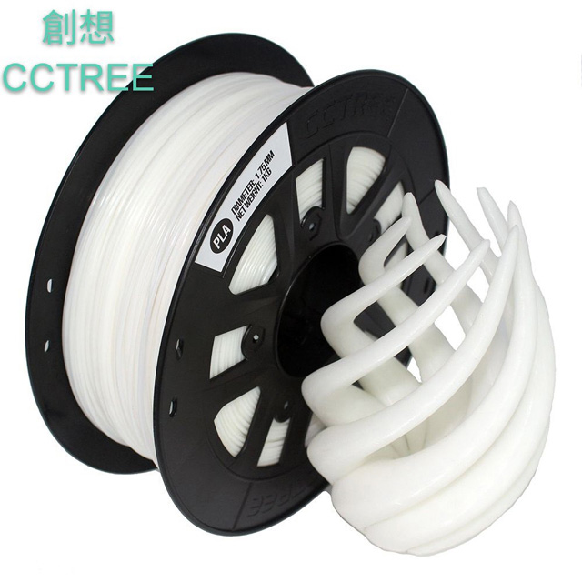 CCTREE 3D列印線材 ST-PLA 1.75mm 1.0Kg 白色(White)