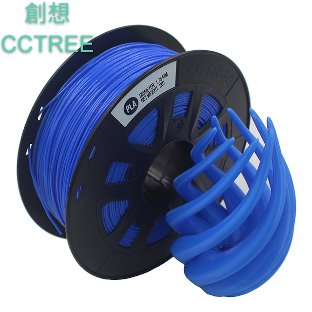CCTREE 3D列印線材 ST-PLA 1.75mm 1.0Kg 藍色(Blue)