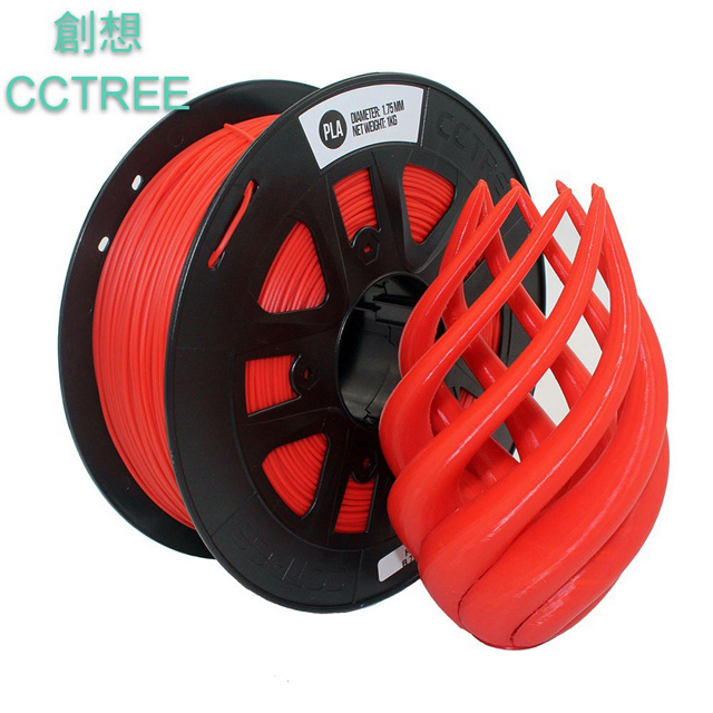 CCTREE 3D列印線材 ST-PLA 1.75mm 1.0Kg 紅色(Red)