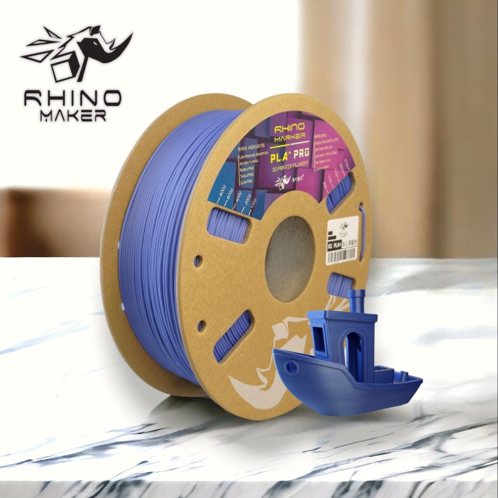 【RMK】平奢犀R1 PLA+ BLU 平光蔚藍 1.75mm 1kg 3D列印線材 RHINOMAKER 犀牛製印