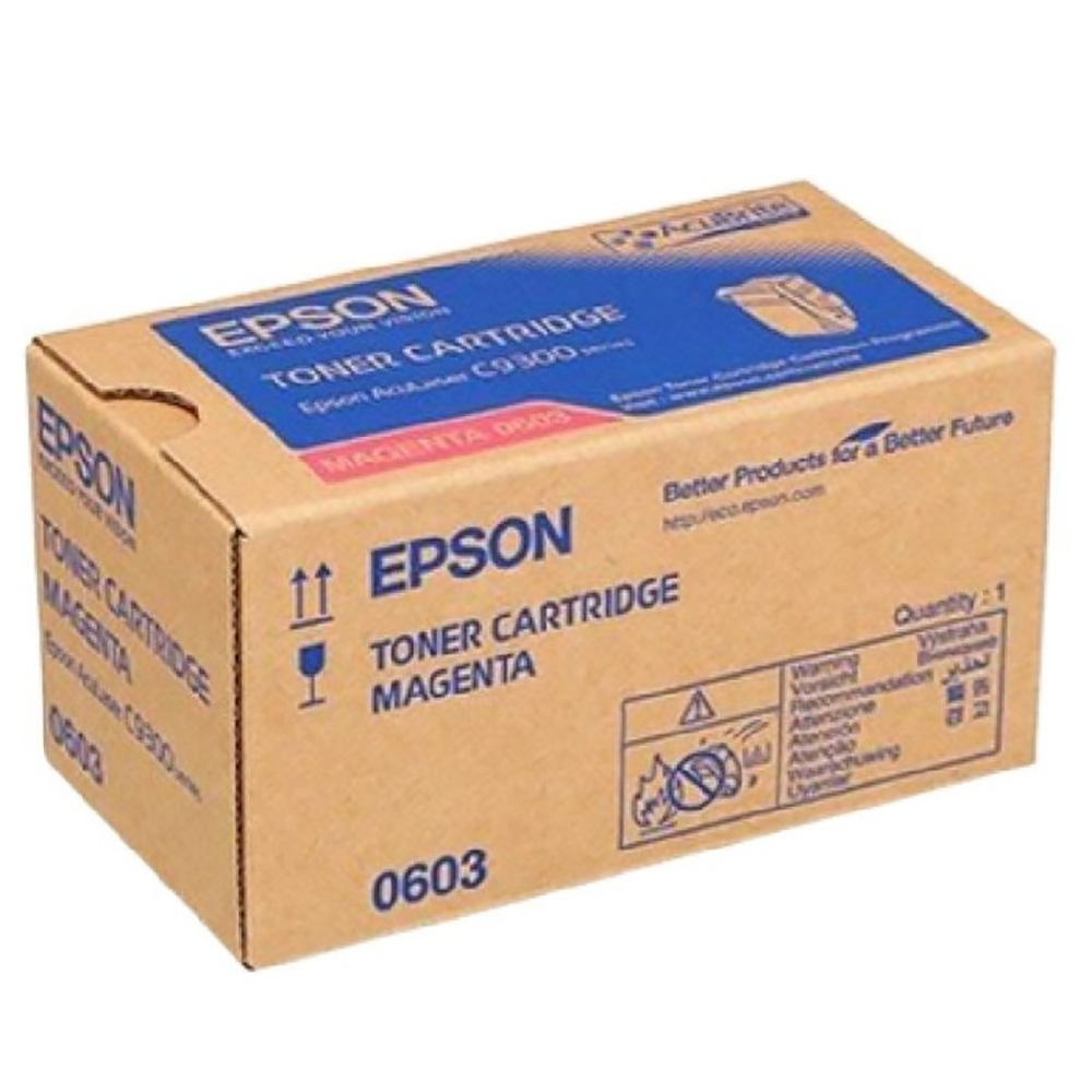 【公司貨】EPSON S050603 原廠紅色高容量碳粉匣 適用 AL-C9300N