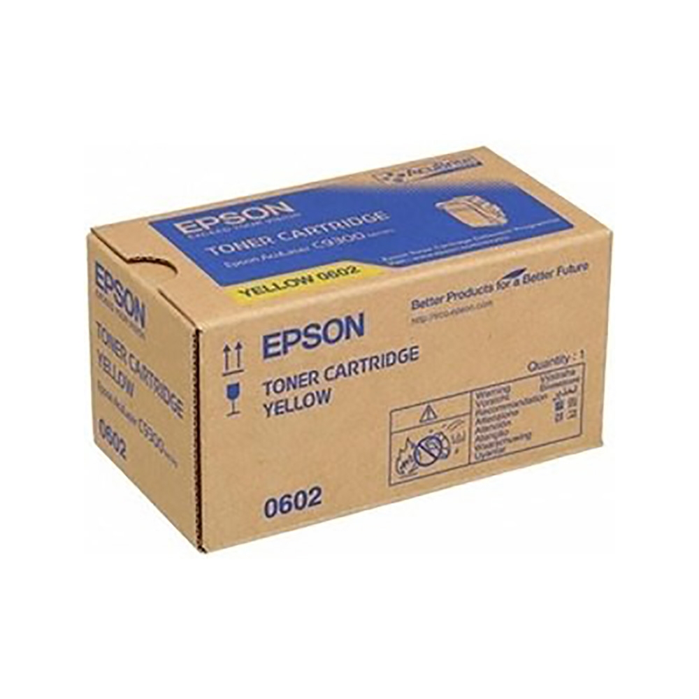 【公司貨】EPSON S050602 原廠黃色高容量碳粉匣 適用 AL-C9300N