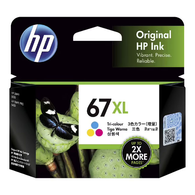 HP 67XL 高印量彩色墨水匣(3YM58AA)