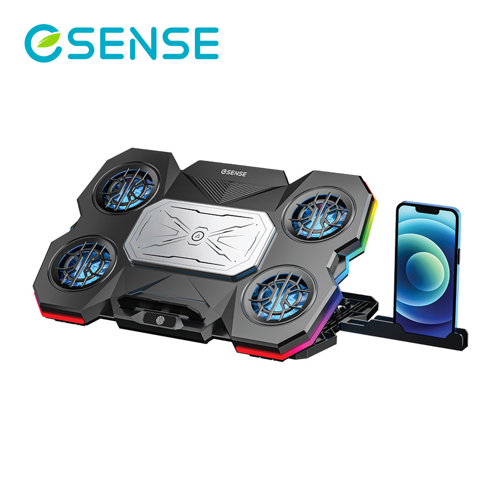 Esense I5極度酷冷半導體筆電散熱墊(黑)