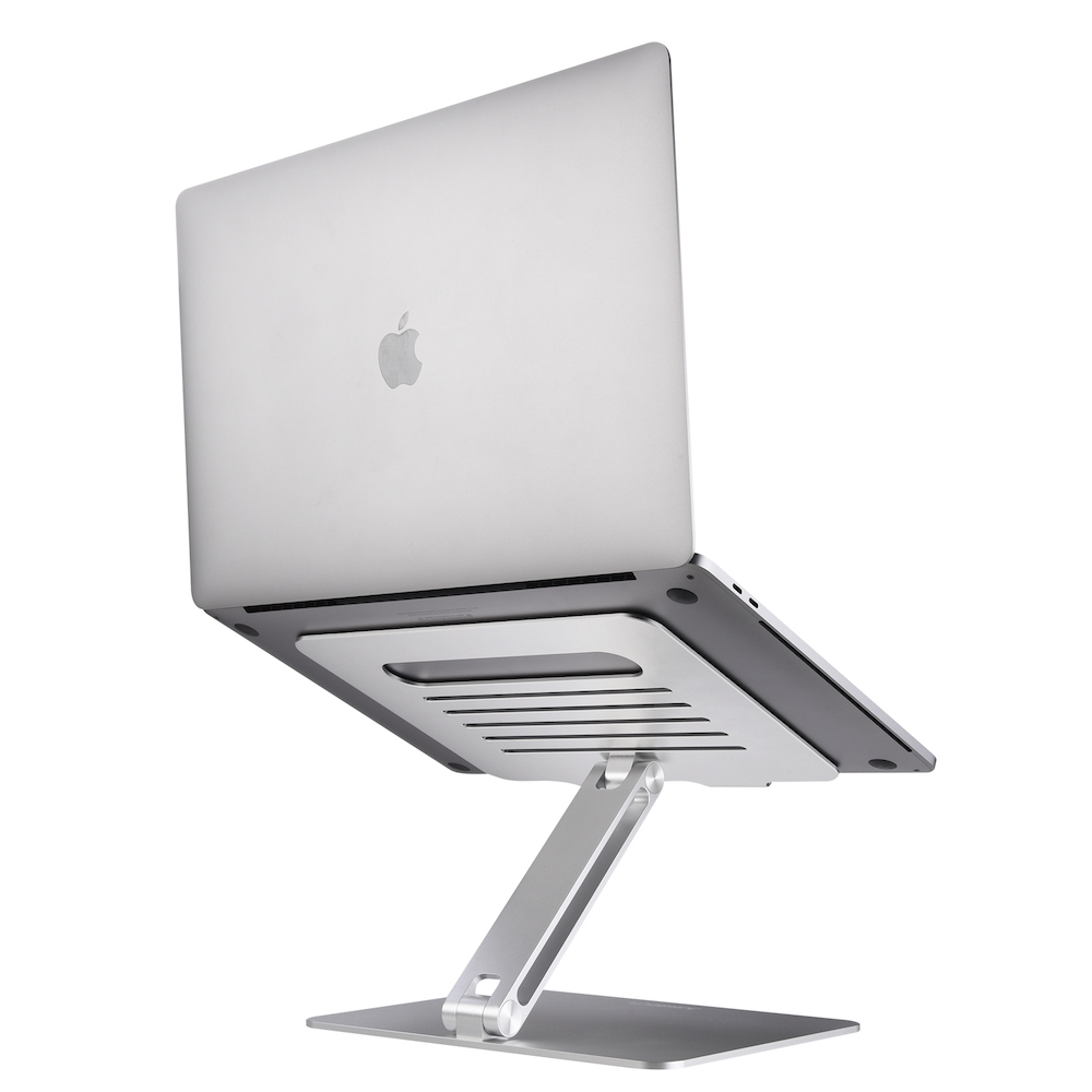 Jokitech 摺疊式筆電架 散熱架 Macbook筆電增高架 銀色