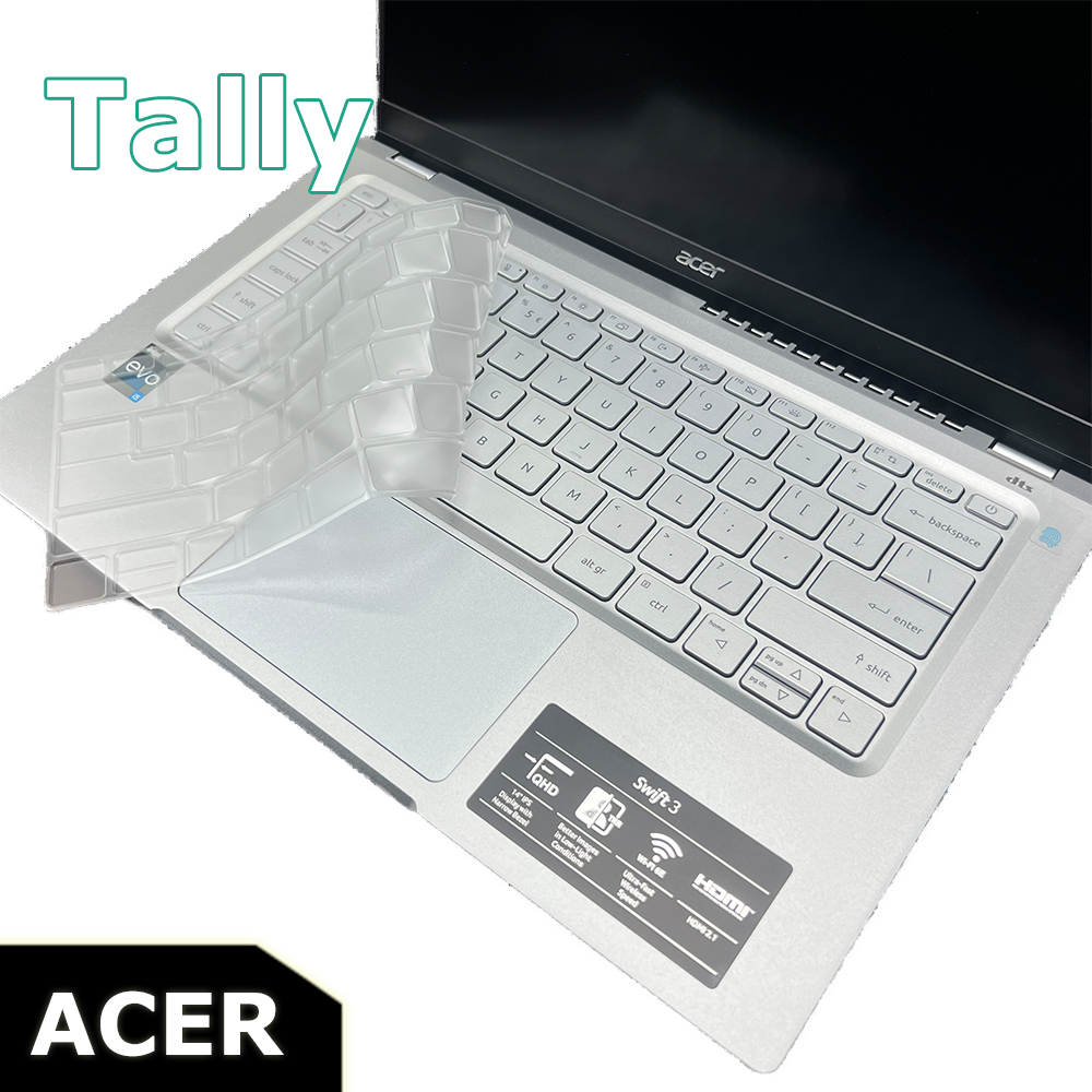 Tally ACER Swift Go SFG14-71 SFG14-72 SFG14-73 奈米銀抗菌TPU鍵盤膜