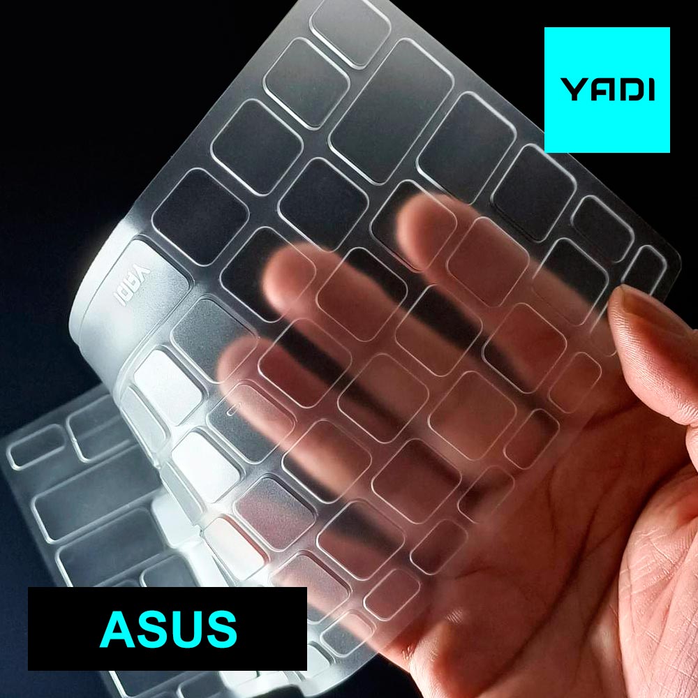 【YADI】ASUS Vivobook Pro 16X OLED N7600PC 鍵盤保護膜 鍵盤膜 防塵套 抗菌 防水 超透光