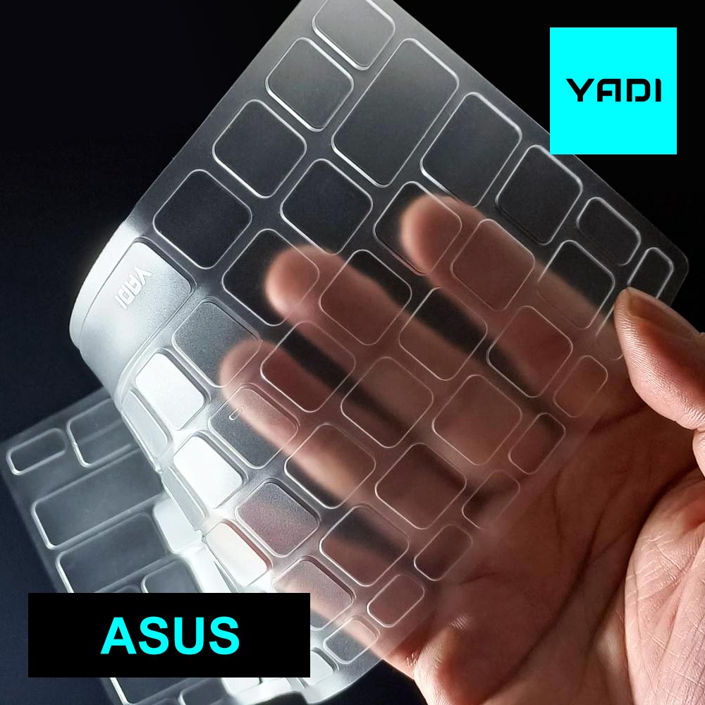 【YADI】ASUS TUF Gaming A15 (2023) FA507XI 專用 高透光SGS抗菌鍵盤保護膜 防塵抗菌防水 TPU
