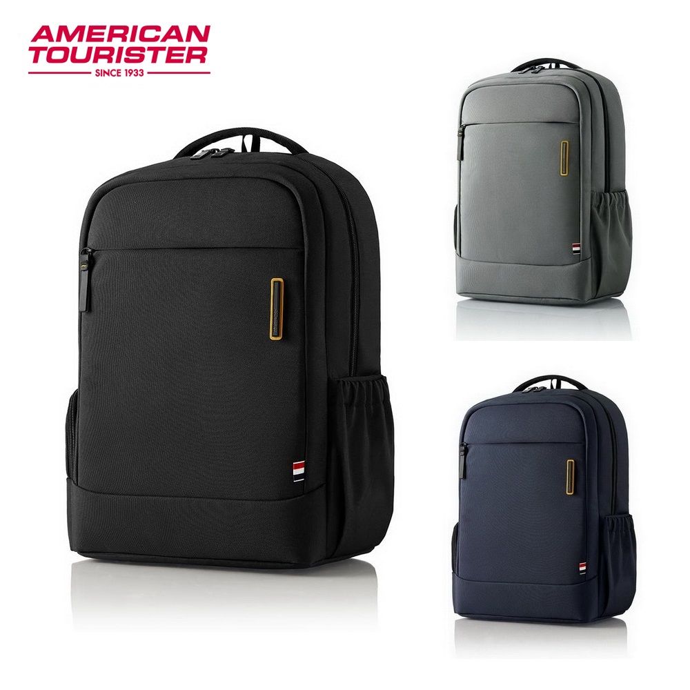 American Tourister ICT NJ5003 17.3吋 防潑水耐磨大容量可調肩帶旅行電腦包 筆電後背包