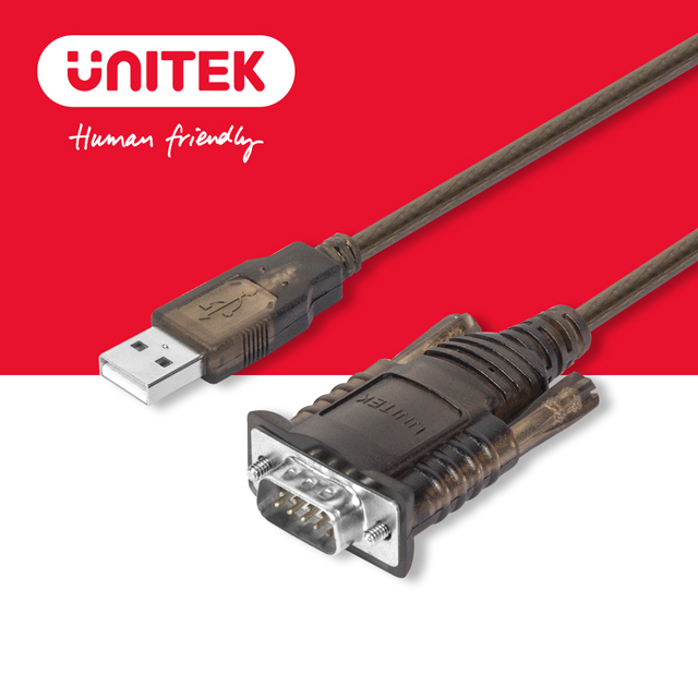 UNITEK USB2.0轉RS232串口線