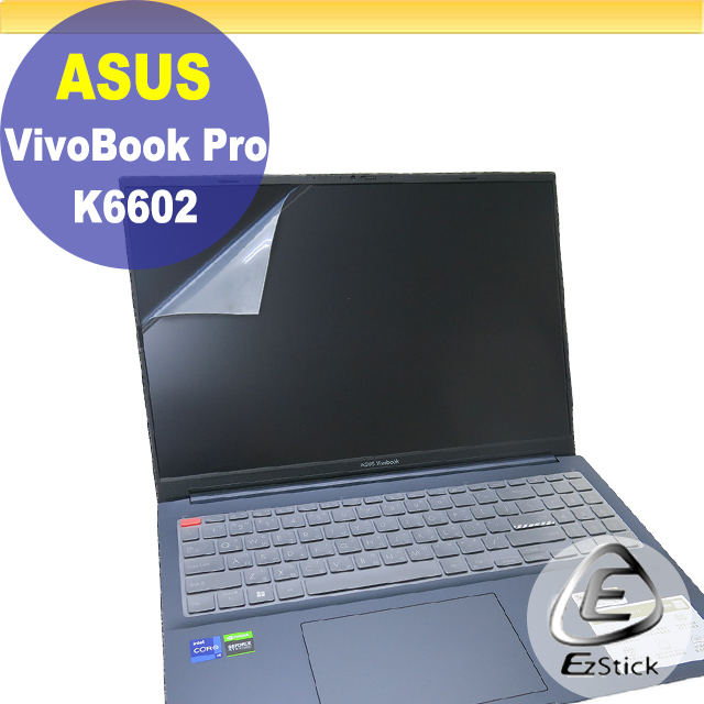 ASUS K6602 K6602HE 靜電式筆電LCD液晶螢幕貼 16吋寬 螢幕貼