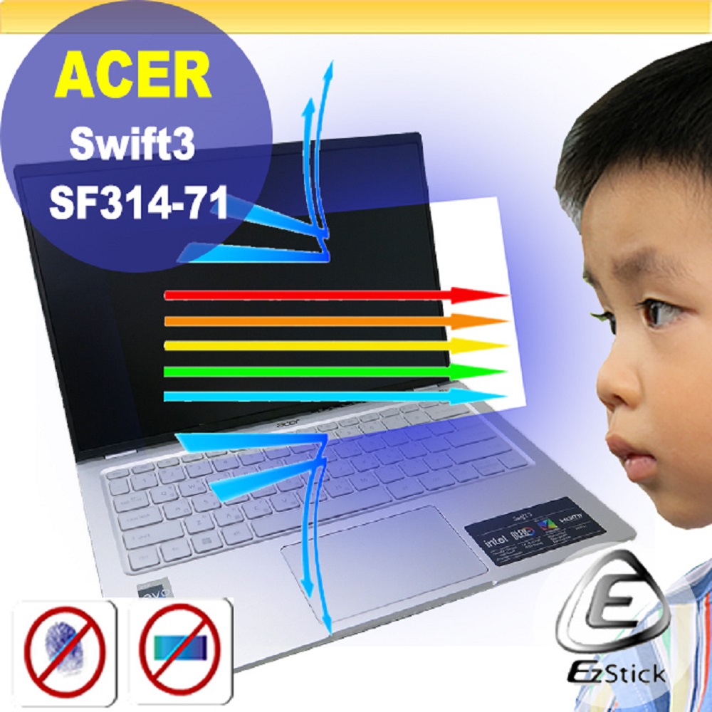 ACER SF314-71 防藍光螢幕貼 抗藍光 (14.4吋寬)