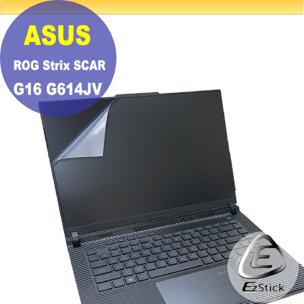 ASUS G614 G614JV G614JU 靜電式筆電LCD液晶螢幕貼 16吋寬 螢幕貼