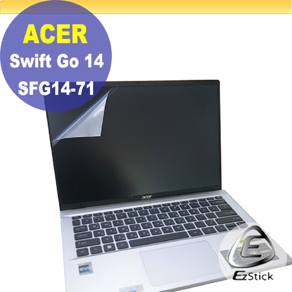 ACER Swift Go SFG14-71 靜電式筆電LCD液晶螢幕貼 14吋寬16:10 螢幕貼
