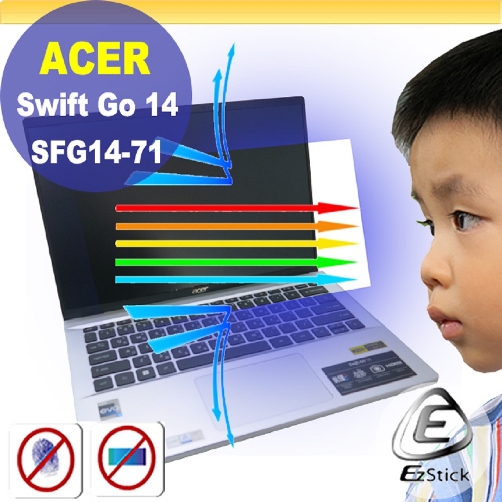 ACER Swift Go SFG14-71 防藍光螢幕貼 抗藍光 (14吋寬16:10)