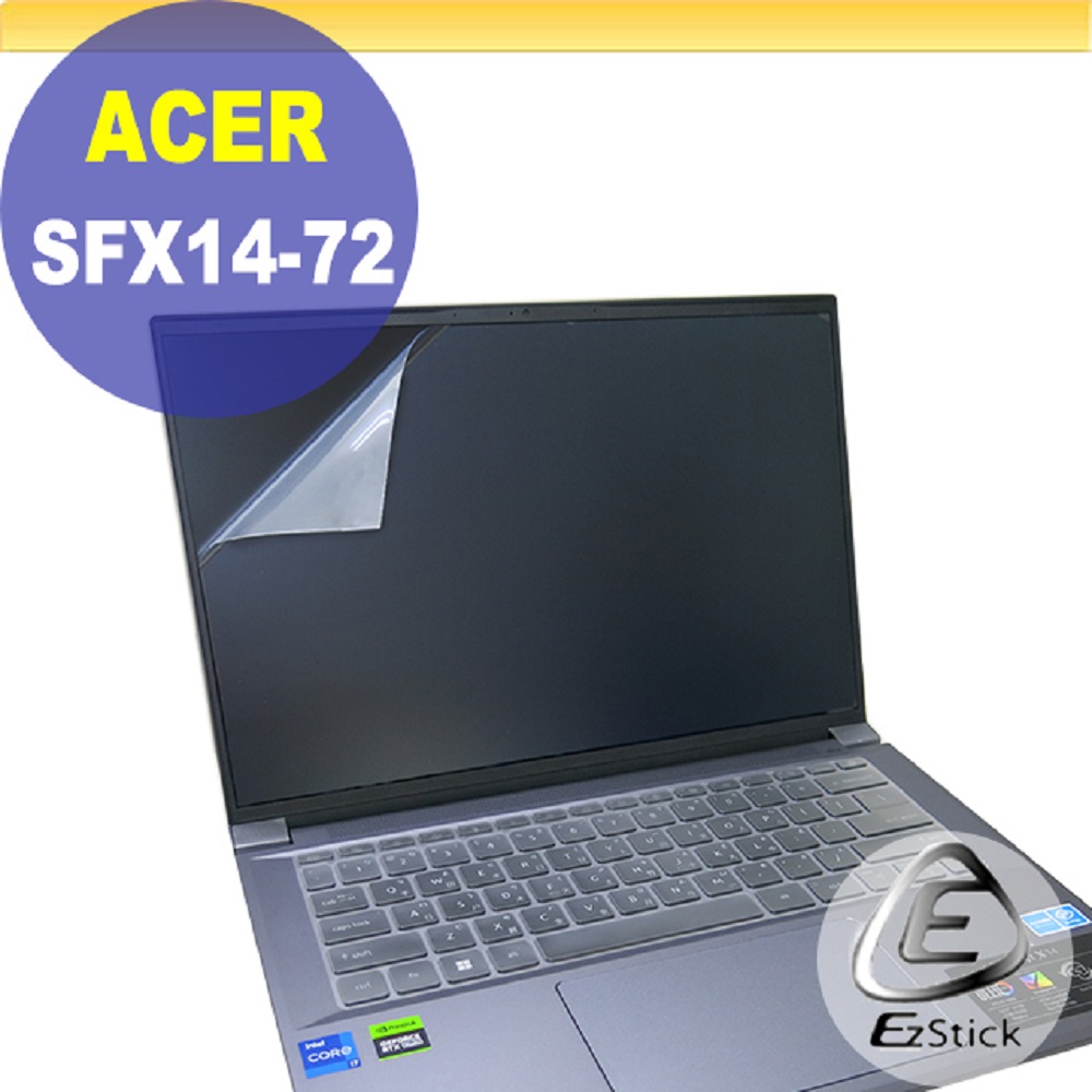 ACER Swift X SFX14-72G 特殊規格 靜電式筆電LCD液晶螢幕貼 14.5吋寬