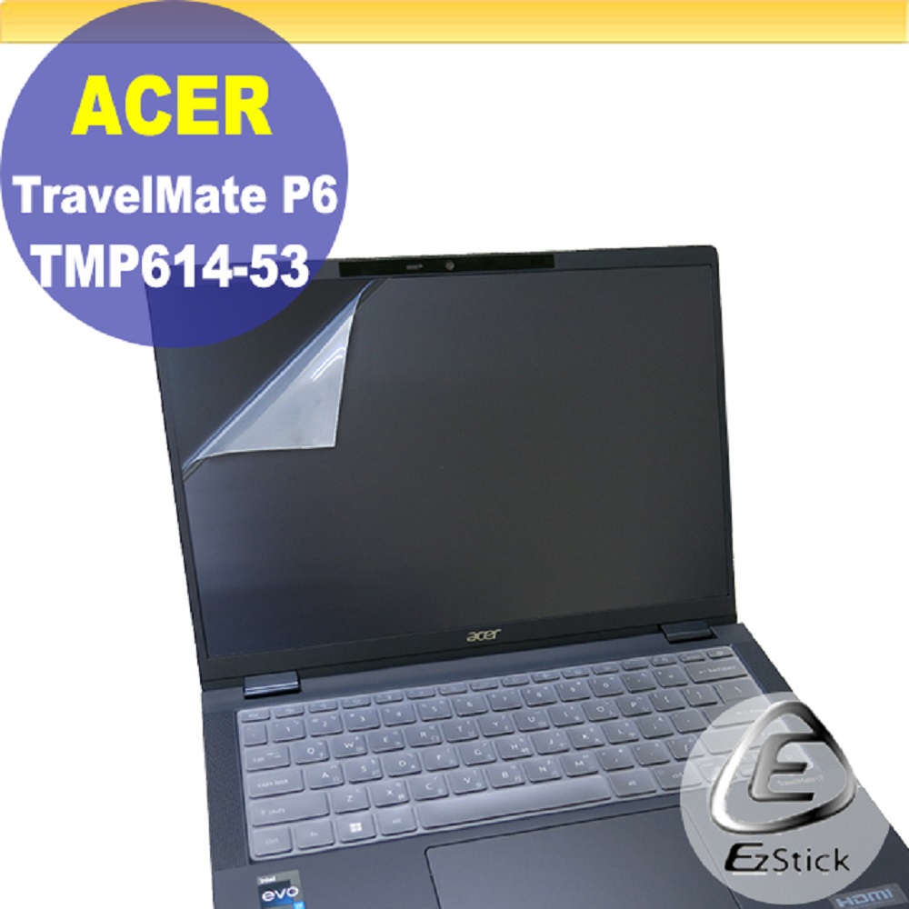 ACER TravelMate P6 TMP614-53 靜電式筆電LCD液晶螢幕貼 14.4吋寬