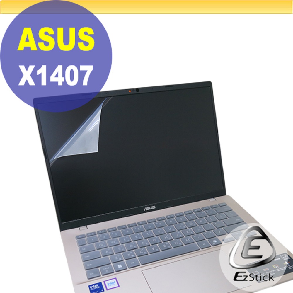 ASUS X1407 X1407CA 靜電式筆電LCD液晶螢幕貼 14吋寬 螢幕貼