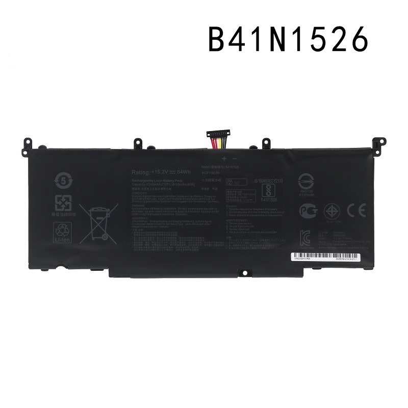 電池適用ASUS B41N1526 飛行堡壘3代 FX60VM ZX60V FX502VM筆電電池