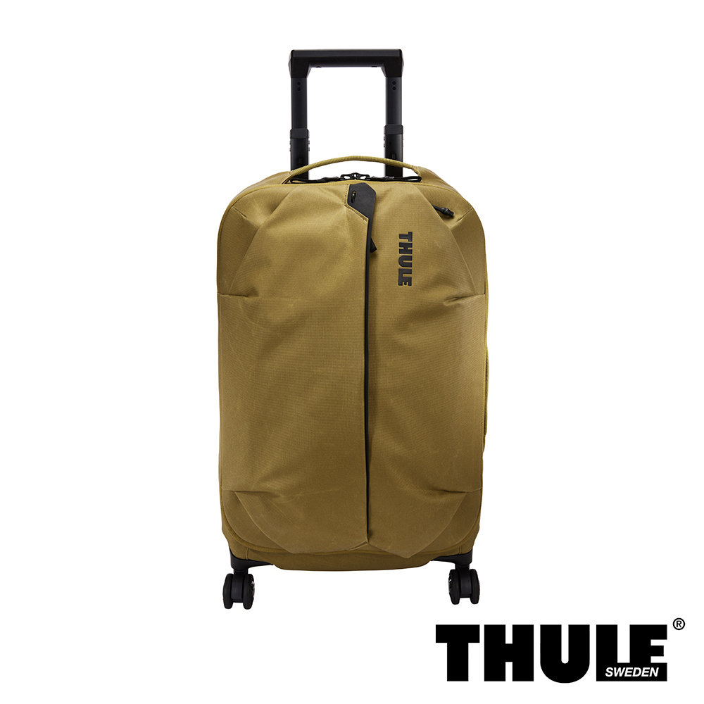 Thule Aion 登機型滾輪式行李箱-棕綠色