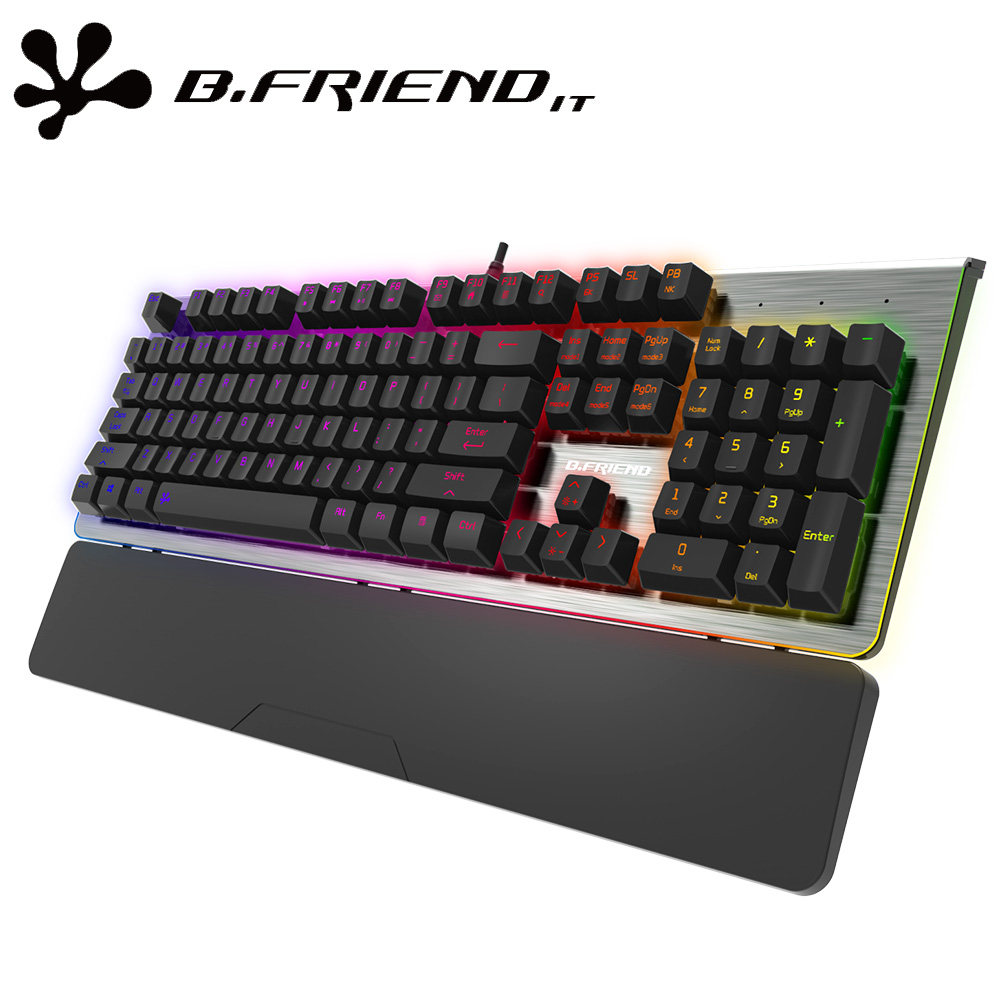 B.FRiEND MK9A 青軸 RGB發光 機械鍵盤