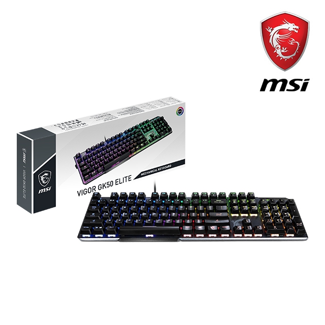MSI Vigor GK50 Elite LL TC 電競鍵盤