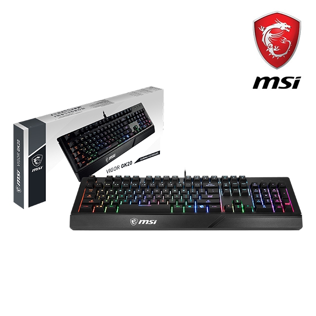 MSI Vigor GK20 電競鍵盤