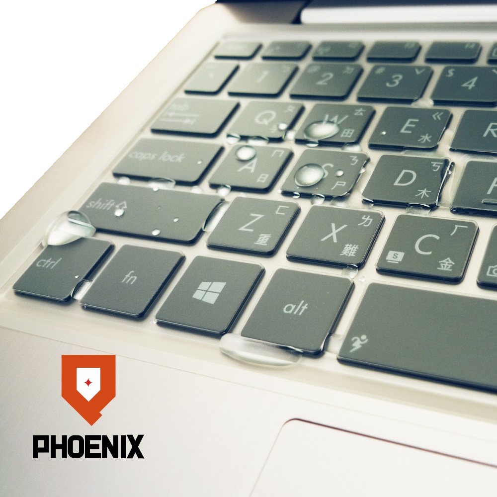 『PHOENIX』ASUS UX3404 UX3404VC 系列 專用 鍵盤膜 超透光 非矽膠 鍵盤保護膜