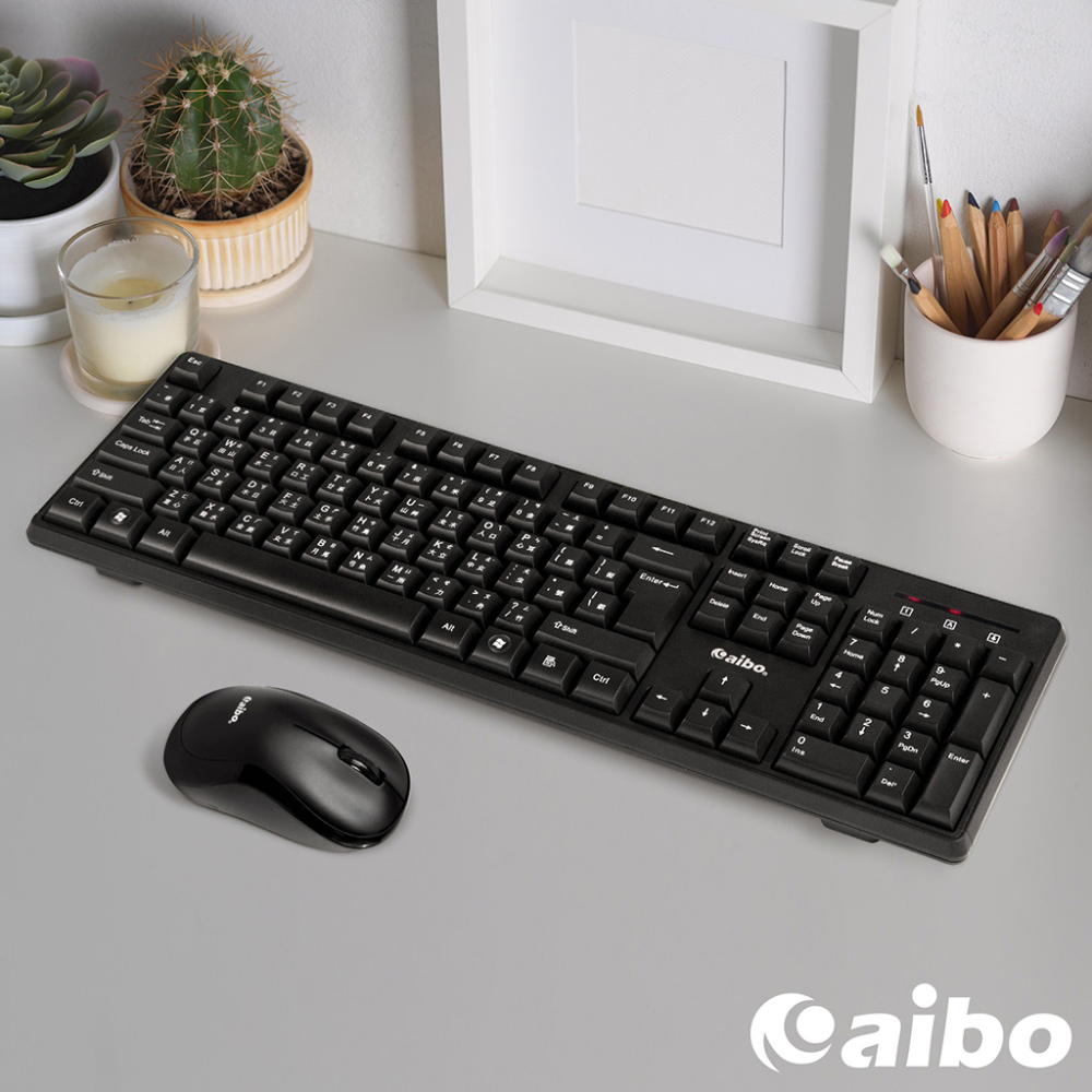aibo KM13 2.4G 無線鍵盤滑鼠組