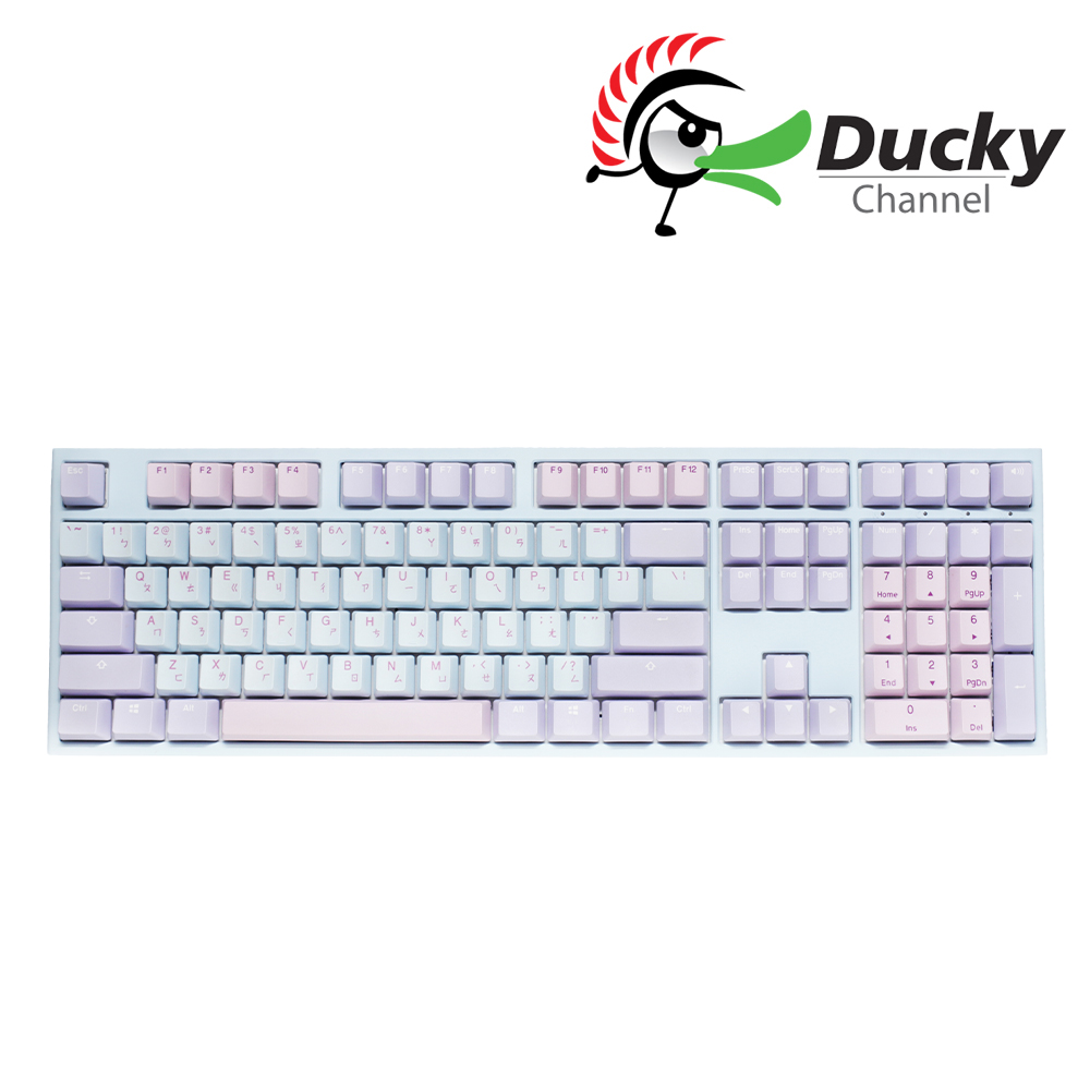Ducky One2 100% 機械式鍵盤 馬卡龍 中文 無光