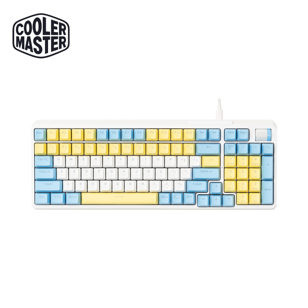 酷碼Cooler Master CK570 紅軸熱插拔RGB機械式鍵盤(快打旋風6聯名款)