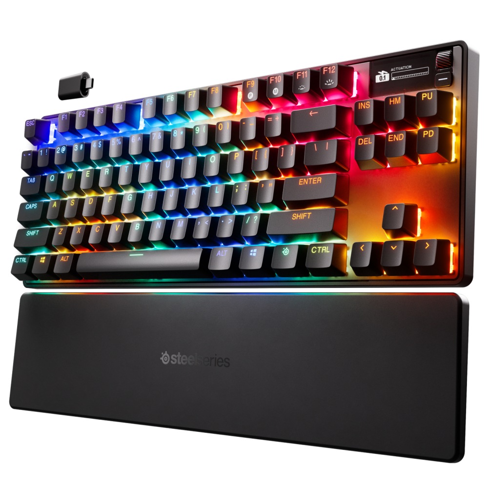 SteelSeries 賽睿 Apex Pro TKL Gen 3無線電競鍵盤-英文