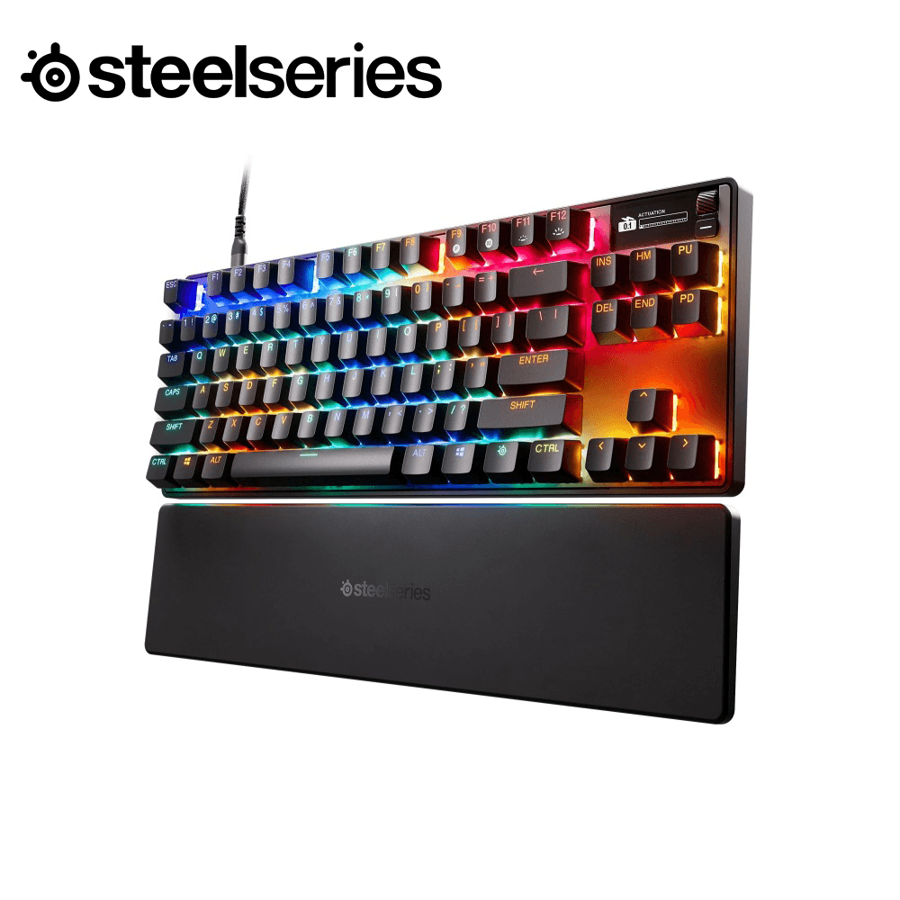 SteelSeries 賽睿 Apex Pro TKL Gen 3有線電競-英文鍵盤