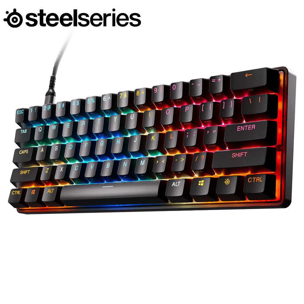 SteelSeries 賽睿 Apex Pro mini Gen 3有線電競-英文鍵盤